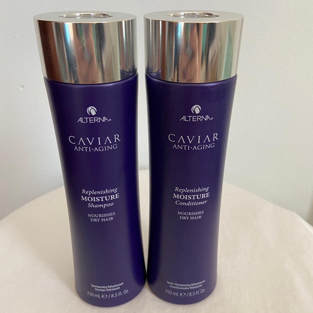 New Alterna Caviar Anti Aging Anti Frizz Shampoo Conditioner 8.5 fl oz.